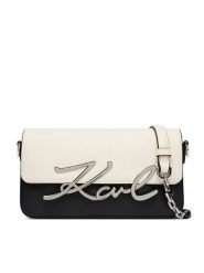 KARL LAGERFELD Torebka B3W30303 Czarny. Czarne torebki klasyczne damskie Karl Lagerfeld, bez wzorów, ze skóry, bez dodatków. Za 1,199.00 zł.