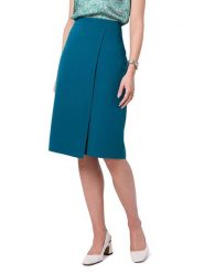 Stylove Spódnica w kolorze morskim rozmiar: XXL. Niebieskie spódniczki damskie Stylove, xxl, bez wzorów, midi. Za 162.49 zł.