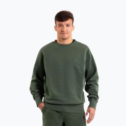 Bluza męska Pitbull Lancaster 2 Crewneck Sweatshirt. Zielone bluzy bez kaptura męskie PITBULL, m, z bawełny. Za 159.99 zł.