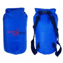 Worek/Plecak Wodoszczelny Na Wyprawy Wodne Spływy Kajakowe Scorpio Kayak 20L. Niebieskie plecaki damskie SCORPIO KAYAK, bez wzorów. Za 89.00 zł.