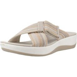 Sandały CLARKS 26176959C Beżowy. Brązowe obuwie trekkingowe damskie Clarks. Za 132.99 zł.