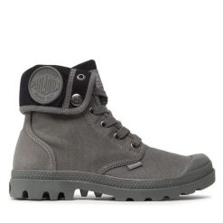 Trapery Palladium. Szare trapery damskie Palladium, bez obcasa. Za 399.99 zł.