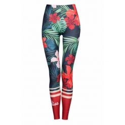 Legginsy sportowe damskie DEEP TRIP Rajskie. Legginsy damskie DEEP TRIP, l, bez wzorów, z elastanu. Za 179.00 zł.