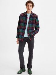 Levi´s Dżinsy "501" - Regular fit - w kolorze czarnym rozmiar: W40/L32. Czarne jeansy męskie . Za 220.63 zł.