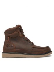 Timberland Kozaki TB0A698FW011 Brązowy. Brązowe buty zimowe męskie Timberland, ze skóry, bez zapięcia. Za 799.99 zł.