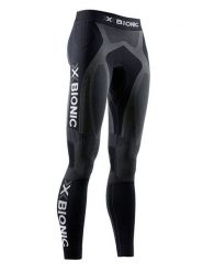 X-Bionic Legginsy w kolorze czarnym do biegania rozmiar: L. Czarne spodnie sportowe męskie X BIONIC, z materiału. Za 292.89 zł.