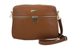 Listonoszka skórzana BARBERINI'S j. brązowa 979-12. Brązowe shopper bag damskie Barberinis, bez wzorów, ze skóry, duże, bez dodatków. Za 229.99 zł.