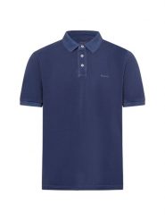 Gant Męska koszulka polo piqué Mężczyźni Bawełna niebieski jednolity, XXXL. Niebieskie koszulki polo męskie Gant, m, bez wzorów, z bawełny, bez ramiączek. Za 499.95 zł.