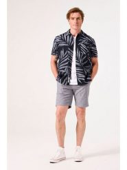 Garcia Koszula - Regular fit - w kolorze granatowym rozmiar: S. Niebieskie koszule męskie Garcia, s, bez wzorów, bez kołnierzyka, bez ramiączek. Za 92.42 zł.
