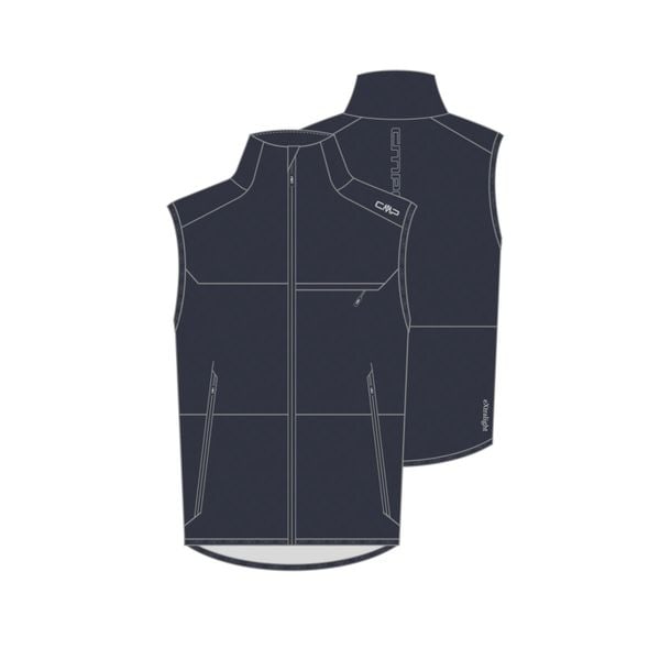 Bezrękawnik trekkingowy męski CMP. Szare kamizelki męskie CMP, m. Za 209.99 zł.