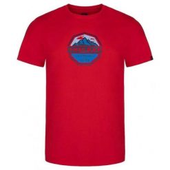 Loap Altair męska koszulka M – 98% bawełna, krótki rękaw. Czerwone t-shirty męskie ZSPORT, m, z bawełny, bez ramiączek. Za 142.99 zł.