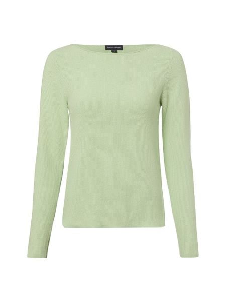 Franco Callegari Sweter z dzianiny Kobiety Bawełna zielony, XL. Zielone swetry klasyczne damskie Franco Callegari, xl, z bawełny, bez kołnierzyka. Za 249.95 zł.