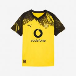 Oficjalna koszulka piłkarska Borussii Dortmund Puma 25/26. T-shirty sportowe męskie Puma, z materiału, bez ramiączek, na fitness i siłownię. Za 249.99 zł.
