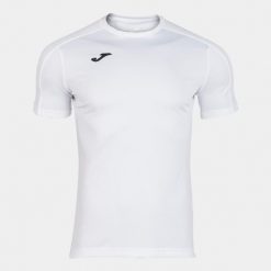 Koszulka do piłki nożnej męska Joma Academy III. Białe t-shirty sportowe męskie Joma, m, bez ramiączek, do piłki nożnej. Za 47.18 zł.