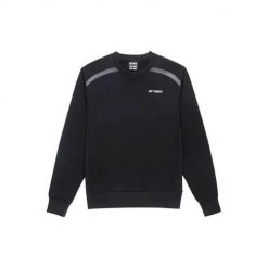 Bluza sportowa męska Yonex COJ30120621. Czarne bluzy bez kaptura męskie YONEX, bez wzorów, z materiału, sportowe, bez kołnierzyka, bez ramiączek. Za 319.99 zł.