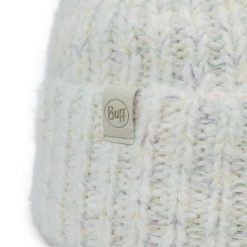 Czapka BUFF KNITTED & FLEECE BAND BEANIE EYLA. Niebieskie czapki męskie Buff, bez wzorów, z elastanu. Za 149.90 zł.