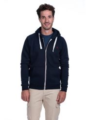 The Time of Bocha Bluza w kolorze granatowym rozmiar: XL. Niebieskie bluzy z kapturem męskie The Time of Bocha, xl, z bawełny. Za 134.85 zł.