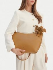 GINO ROSSI Torebka C-LDA8483 Brązowy. Brązowe torebki klasyczne damskie Gino Rossi, bez wzorów, z materiału, bez dodatków. Za 229.99 zł.