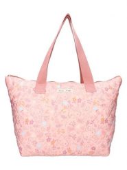 Hello Kitty Shopper bag "Hello Kitty Famous Floral" w kolorze różowym - 48 x 32 x 14 cm rozmiar: onesize. Różowe shopper bag damskie hello kitty, bez wzorów, z materiału, bez dodatków. Za 43.99 zł.