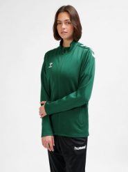 Damska bluza dresowa Hummel Core Xk. Zielone bluzy z kapturem damskie HUMMEL, s, z dresówki. Za 182.70 zł.