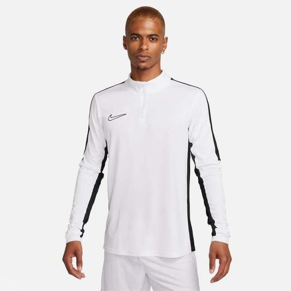 Bluza treningowa męska Nike Academy 23 Dril Top. Białe bluzy bez kaptura męskie Nike, m, z materiału. Za 189.99 zł.