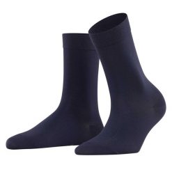 Skarpetki bawełniane damskie Falke Touch. Białe skarpetki damskie Falke, bez wzorów, z bawełny. Za 119.50 zł.