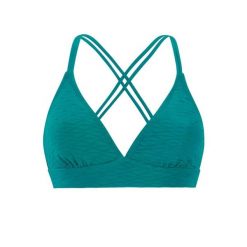 Damski top do kostiumu kąpielowego Protest Mixrelaxi. Zielone bikini damskie Protest, bez wzorów. Za 229.50 zł.