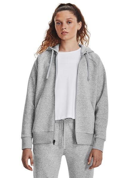Under Armour Bluza "Rival" w kolorze szarym rozmiar: M. Szare bluzy z kapturem damskie Under Armour, m. Za 135.49 zł.