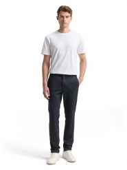 Tom Tailor Spodnie chino w kolorze granatowym rozmiar: W33/L32. Niebieskie spodnie materiałowe męskie Tom Tailor, bez wzorów. Za 118.28 zł.