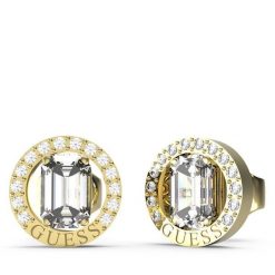 Kolczyki Guess. Żółte kolczyki damskie Guess, złote. Za 199.99 zł.