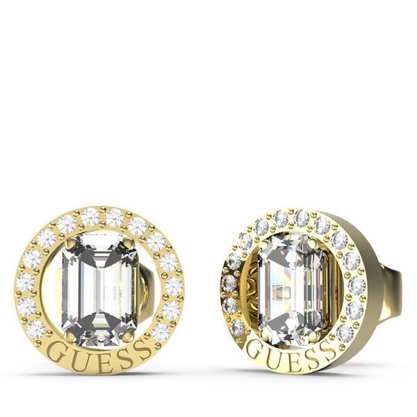 Kolczyki Guess. Żółte kolczyki damskie Guess, złote. Za 179.99 zł.