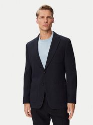 BOSS Marynarka H-Hutson-3PP-263 50567514 Granatowy Slim Fit. Niebieskie marynarki męskie Boss, bez wzorów, z wełny. Za 1,849.00 zł.