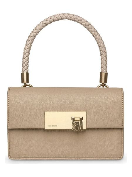 Steve Madden Torebka w kolorze beżowym - 20 x 11 x 4 cm rozmiar: onesize. Brązowe torebki klasyczne damskie Steve Madden, bez wzorów, z materiału, bez dodatków. Za 258.52 zł.