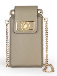 U.S. Polo Assn. Torebka w kolorze khaki na telefon - 11 x 19 x 1 cm rozmiar: onesize. Brązowe torebki klasyczne damskie U.S. Polo Assn., bez wzorów, z materiału, bez dodatków. Za 140.20 zł.