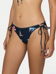 Seafolly Dół od bikini Beach Club 40760-303 Granatowy. Niebieskie bikini damskie Seafolly, bez wzorów. Za 339.99 zł.