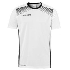 Koszulka bramkarska Uhlsport Goal. Białe t-shirty sportowe męskie UHLSPORT, m, bez ramiączek, do piłki nożnej. Za 126.50 zł.