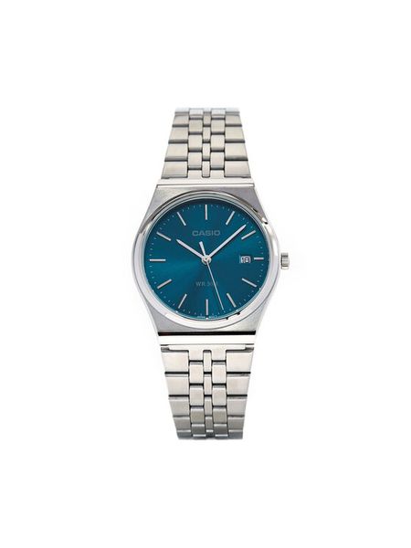 Casio Zegarek MTP-B145D-2A2VEF Srebrny. Szare, analogowe zegarki męskie Casio, srebrne. Za 269.99 zł.