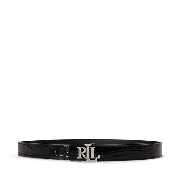 Pasek LAUREN RALPH LAUREN. Czarne paski damskie Lauren Ralph Lauren, bez wzorów. Za 519.99 zł.