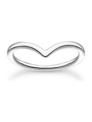 Thomas Sabo Srebrny pierścionek rozmiar: 60. Szare pierścionki damskie thomas sabo, srebrne. Za 65.95 zł.