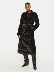 Bardot Futro Faux 59622JB Czarny Regular Fit. Czarne futra damskie BARDOT, m. Za 779.99 zł.