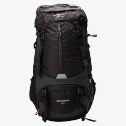 Plecak turystyczny hiking unisex Swedemount Expedition Backpack 55L. Czarne plecaki damskie SWEDEMOUNT, bez wzorów, sportowe. Za 335.00 zł.
