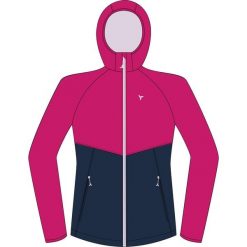 Damska kurtka z kapturem Silvini Gralba. Czerwone kurtki damskie Silvini, bez wzorów, z kapturem. Za 410.50 zł.