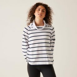 Bluza damska Havendo. Białe bluzy bez kaptura damskie Regatta, z polaru. W wyprzedaży za 119.99 zł.