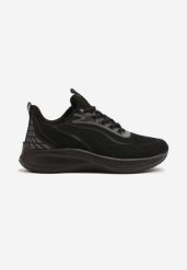 Czarne Buty Sportowe z Efektem Ombre Saravira. Czarne buty sportowe na co dzień męskie Born2be, z jeansu, bez zapięcia. Za 119.99 zł.