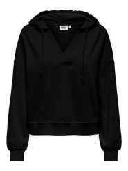 ONLY Bluza w kolorze czarnym rozmiar: XL. Czarne bluzy z kapturem damskie Only, xl. Za 92.21 zł.