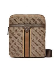 Guess Saszetka HMMIST P5123 Beżowy. Brązowe saszetki męskie Guess, ze skóry. Za 259.99 zł.