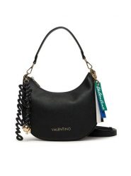 Valentino Torebka Ryta Re VBS9UI07 Czarny. Czarne torebki klasyczne damskie Valentino, bez wzorów, ze skóry, bez dodatków. Za 609.99 zł.