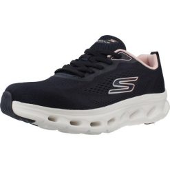 Buty SKECHERS GO WALK GLIDE STEP 2.0 KRIS Niebieski. Białe obuwie trekkingowe damskie Skechers. Za 406.99 zł.