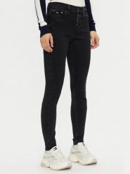 Tommy Jeans Jeansy Nora DW0DW19543 Czarny Skinny Fit. Czarne jeansy damskie Tommy Jeans. Za 269.99 zł.