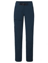 Spodnie damskie Badile Pants III. Niebieskie spodnie materiałowe damskie Vaude, bez wzorów, z materiału, sportowe. Za 729.00 zł.